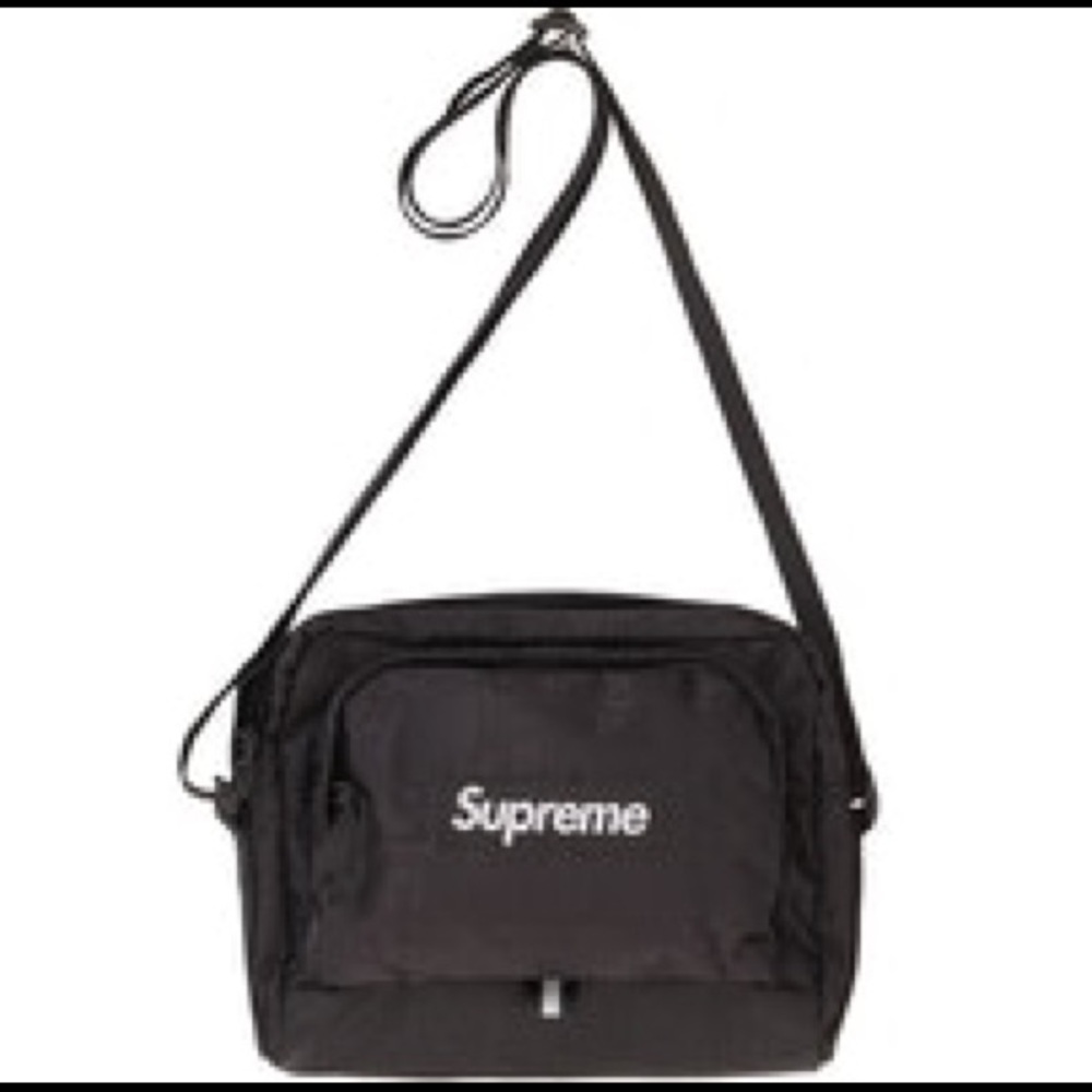 Supreme Side Bag Black SS19